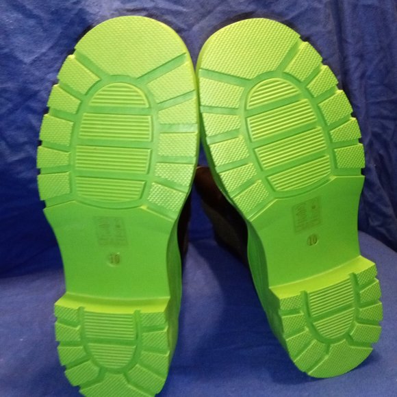 AZALEA WANG GREEN THE  GHOST  WAVY  ANKLE  Boots  ( BRAND NEW !!!) - Picture 5 of 6